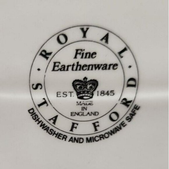 Vtg Royal Stafford Fine Earthenware "Portsmouth" Ivory Platter - Picture 3 of 7